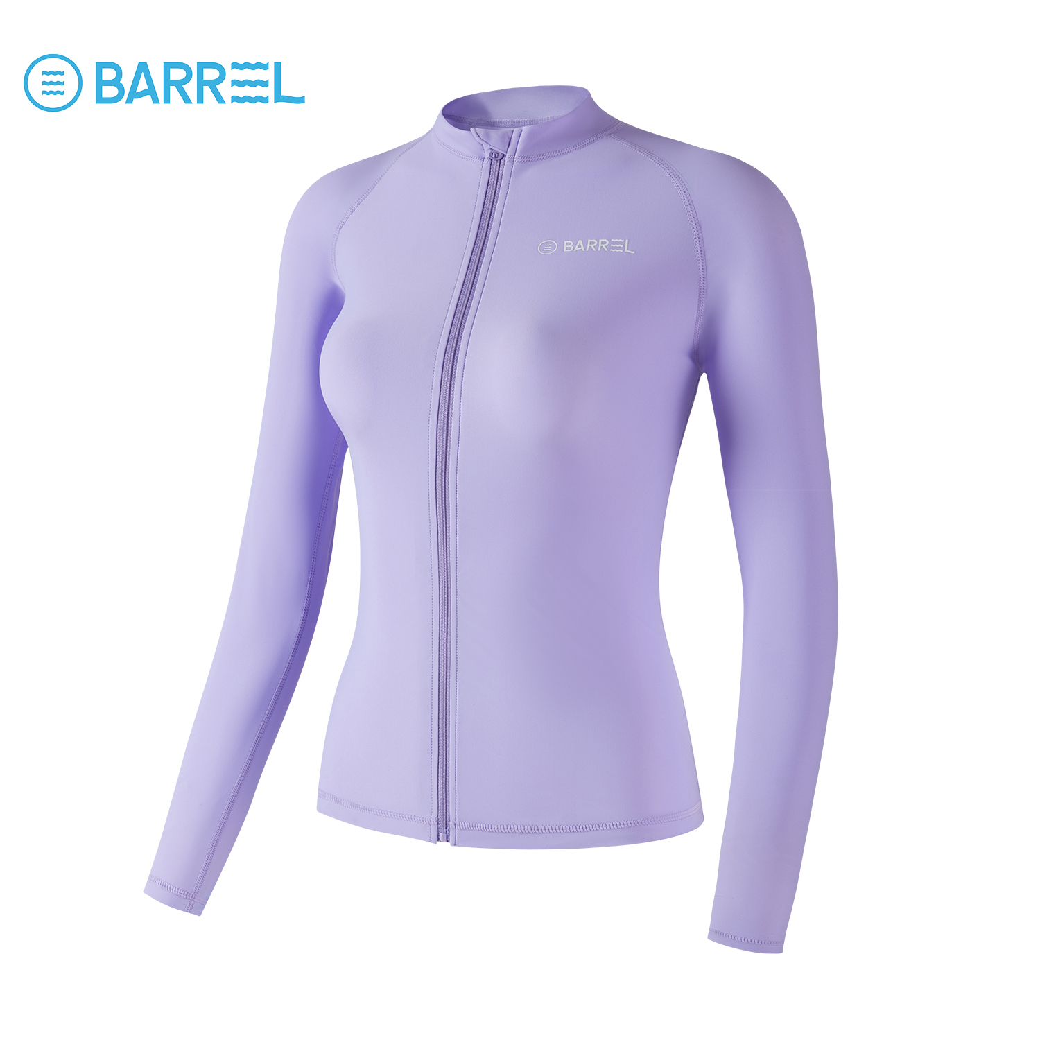 Girl purple zipper